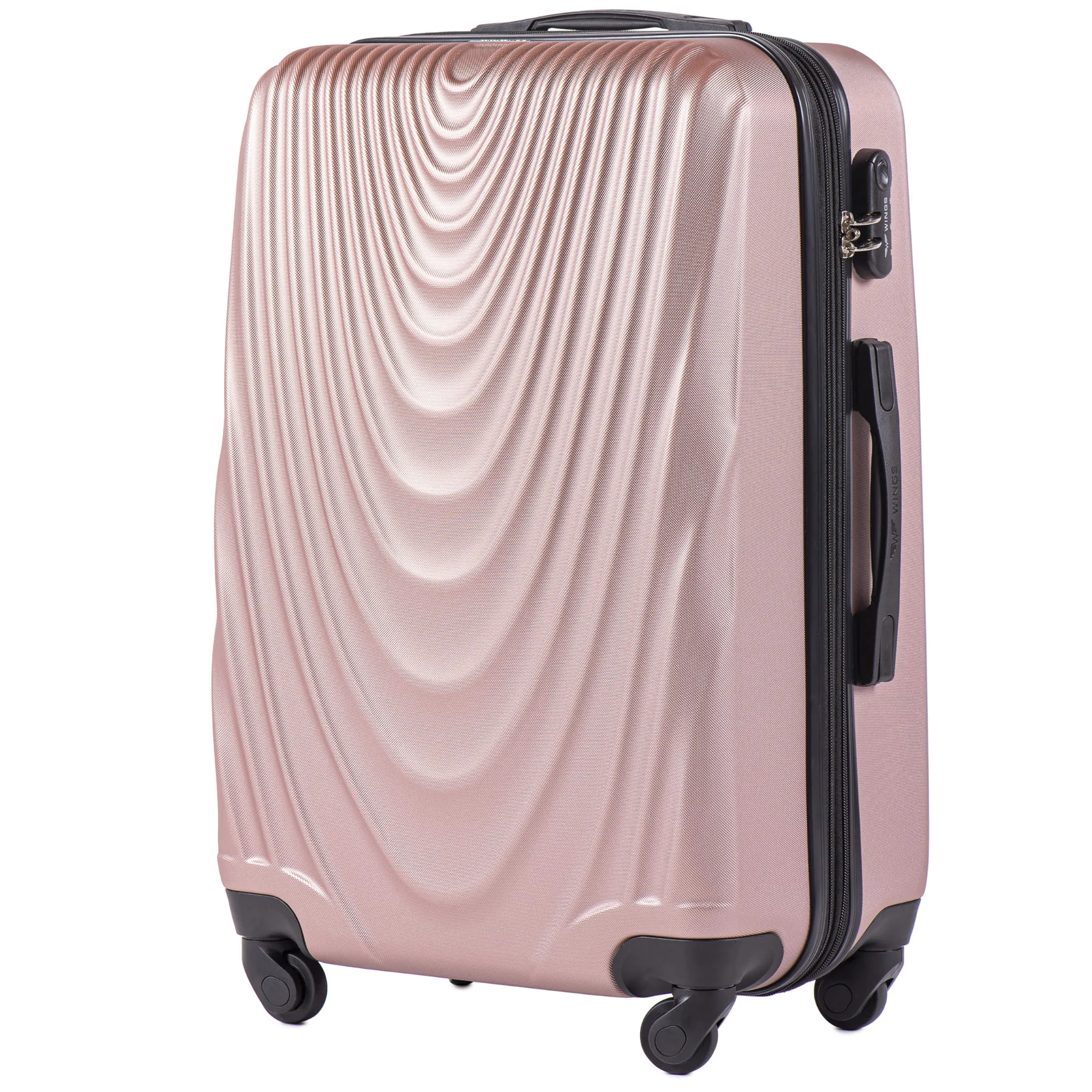Wings 304 Rose Gold liels koferis — ABS, 97L, 4.2 kg