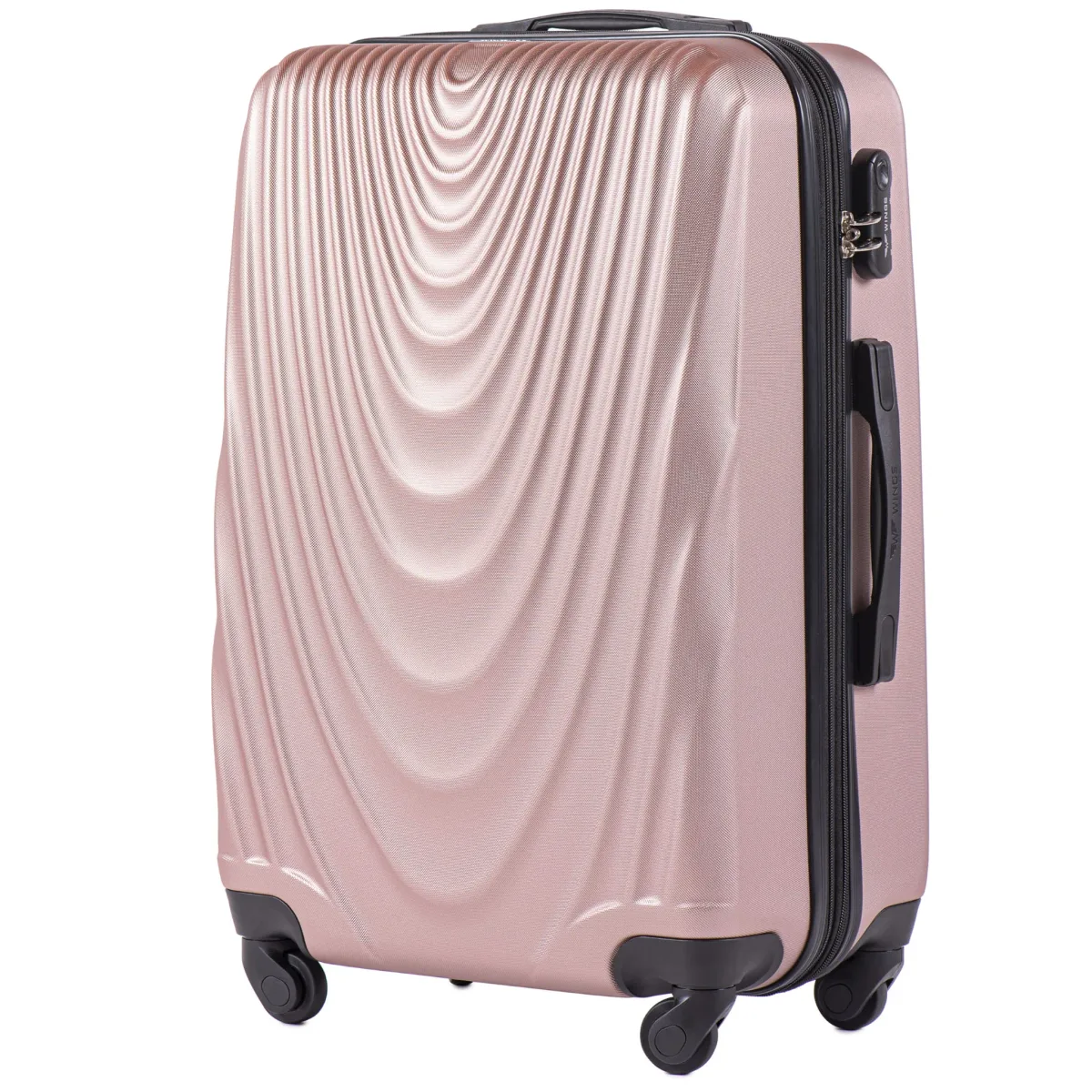 Wings 304 Rose Gold liels koferis — ABS, 97L, 4.2 kg