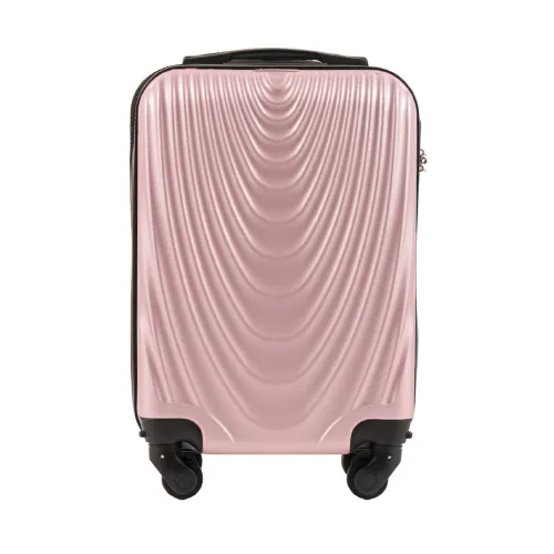 Wings 304 Rose Gold mazs koferis — ABS, 28L, 2.4 kg (no priekšas)