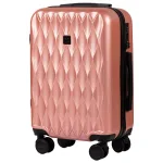 Wings PC190 Rose Gold rokas bagāžas koferis — Polikarbonāts, 38L, 2.6 kg — 38L