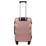 Voyo SK170 Rose Gold vidējais koferis — ABS, 63L, 3.2 kg (no aizmugures)