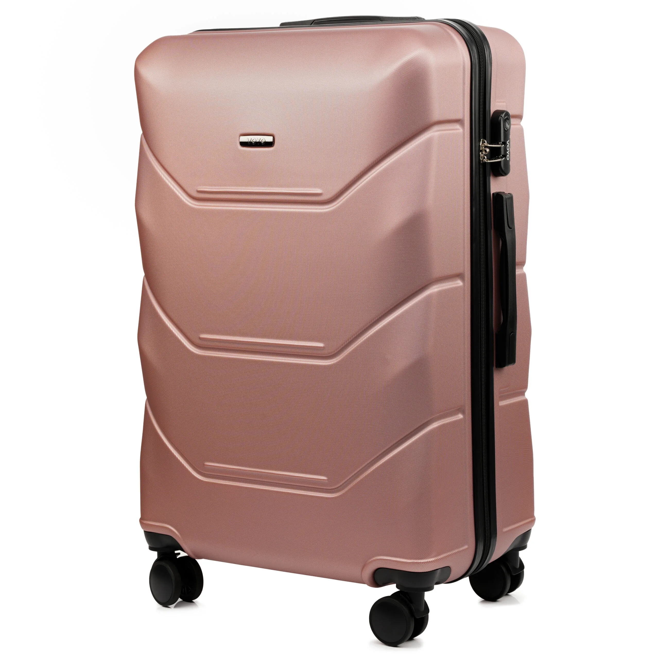 Voyo SK170 Rose Gold liels koferis — ABS, 97L, 3.8 kg