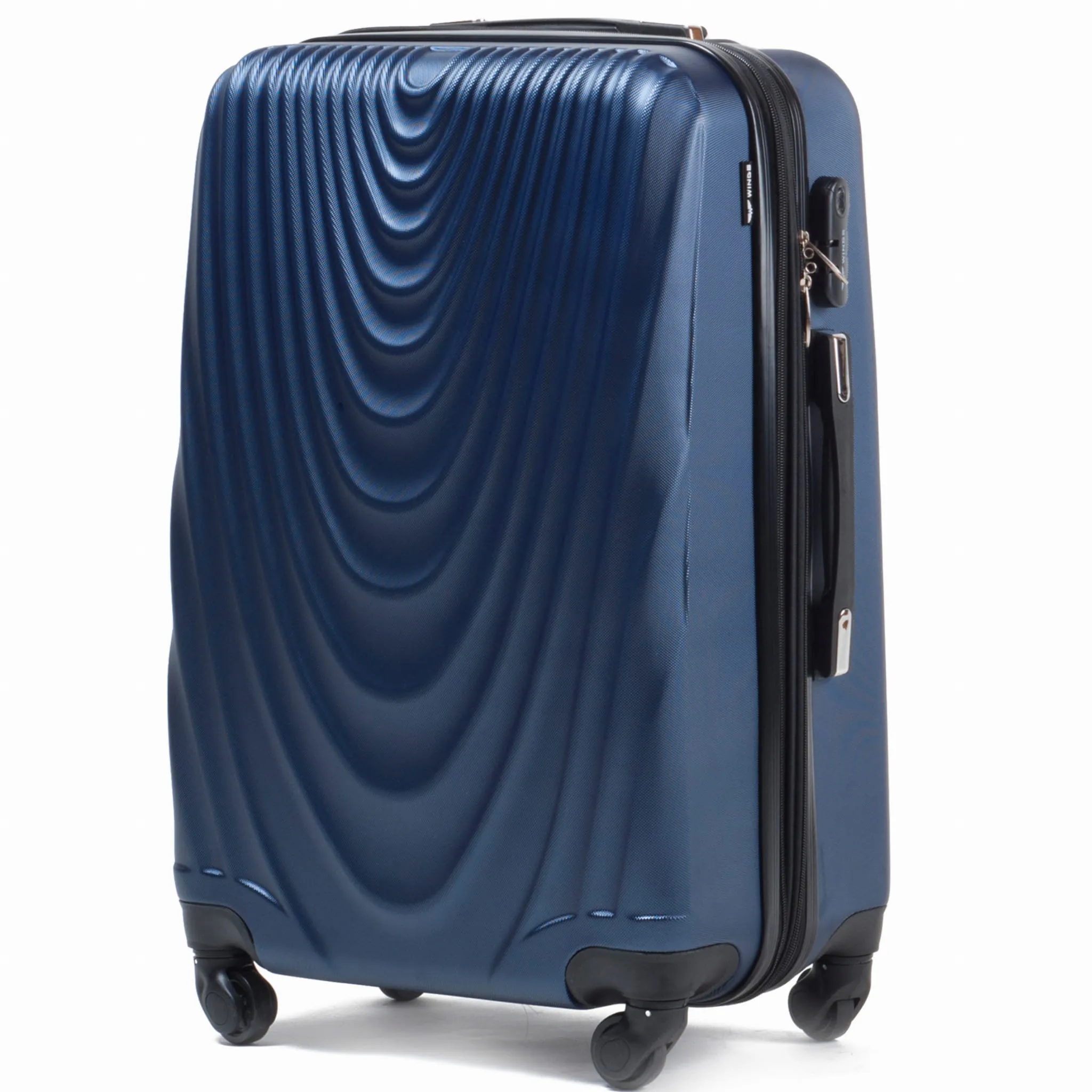 Wings 304 zils liels koferis — ABS, 97L, 4.2 kg