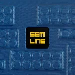 Semi Line zils bērnu koferis — ABS plastmasa, 34L, 2.5 kg (skats 6)