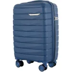 Wings MUR01 zils rokas bagāžas koferis — polipropilēns, 40L, 2.4 kg