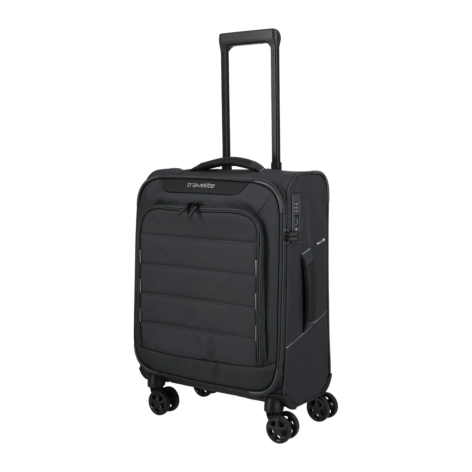 Travelite pelēks rokas bagāžas koferis — poliesters, 36L, 2 kg (skats 2) — 36L