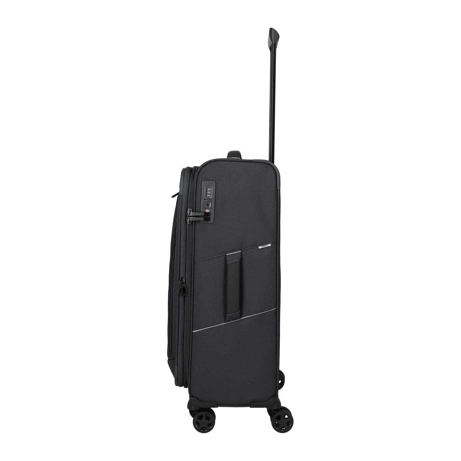 Travelite pelēks vidējais koferis — poliesters, 62/68L, 2.6 kg (skats 4) — 62/68L