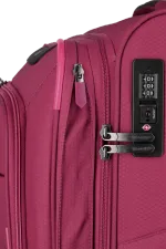 Travelite sarkans vidējais koferis — audums, 2.4 kg (skats 7)