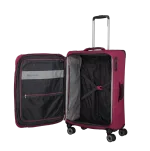 Travelite sarkans vidējais koferis — audums, 2.4 kg (skats 9)
