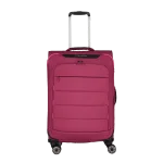 Travelite sarkans vidējais koferis — audums, 2.4 kg