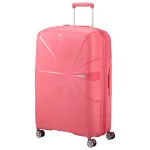 American Tourister rozā liels koferis — Polipropilēns, 100L, 3.5 kg