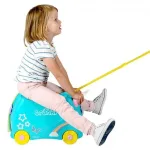 Trunki zils bērnu koferis — Polipropilēns, 18L, 1.7 kg (skats 3)
