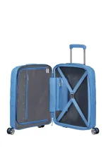 American Tourister gaiši zils rokas bagāžas koferis — Polipropilēns, 36L, 2.3 kg (skats 4)
