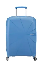 American Tourister gaiši zils vidējais koferis — Polipropilēns, 70L, 3 kg (skats 2)