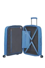 American Tourister gaiši zils vidējais koferis — Polipropilēns, 70L, 3 kg (skats 4)
