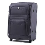 Wings tumši pelēks vidējais koferis — Audums, 68L, 3.4 kg — 68L