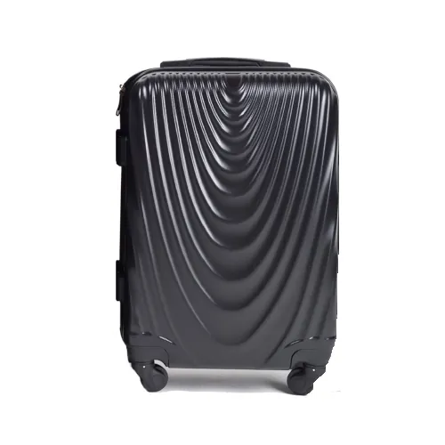 Wings 304 tumši pelēks rokas bagāžas koferis — ABS, 38L, 2.6 kg (no priekšas)