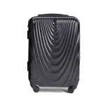 Wings 304 tumši pelēks rokas bagāžas koferis — ABS, 38L, 2.6 kg (no priekšas) — 55×38×22cm, 38L