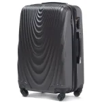 Wings 304 tumši pelēks vidējais koferis — ABS, 63L, 3.2 kg — 65.5×44×26cm, 63L