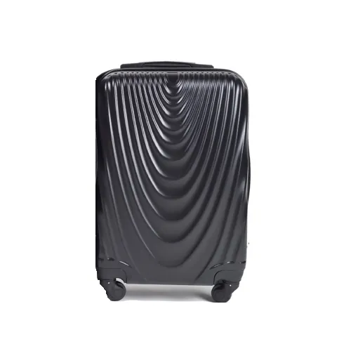 Wings 304 tumši pelēks mazs koferis — ABS, 28L, 2.4 kg (no priekšas)