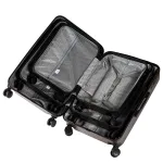 Wings PC190 tumši pelēks rokas bagāžas koferis — Polikarbonāts, 38L, 2.6 kg (skats 4)