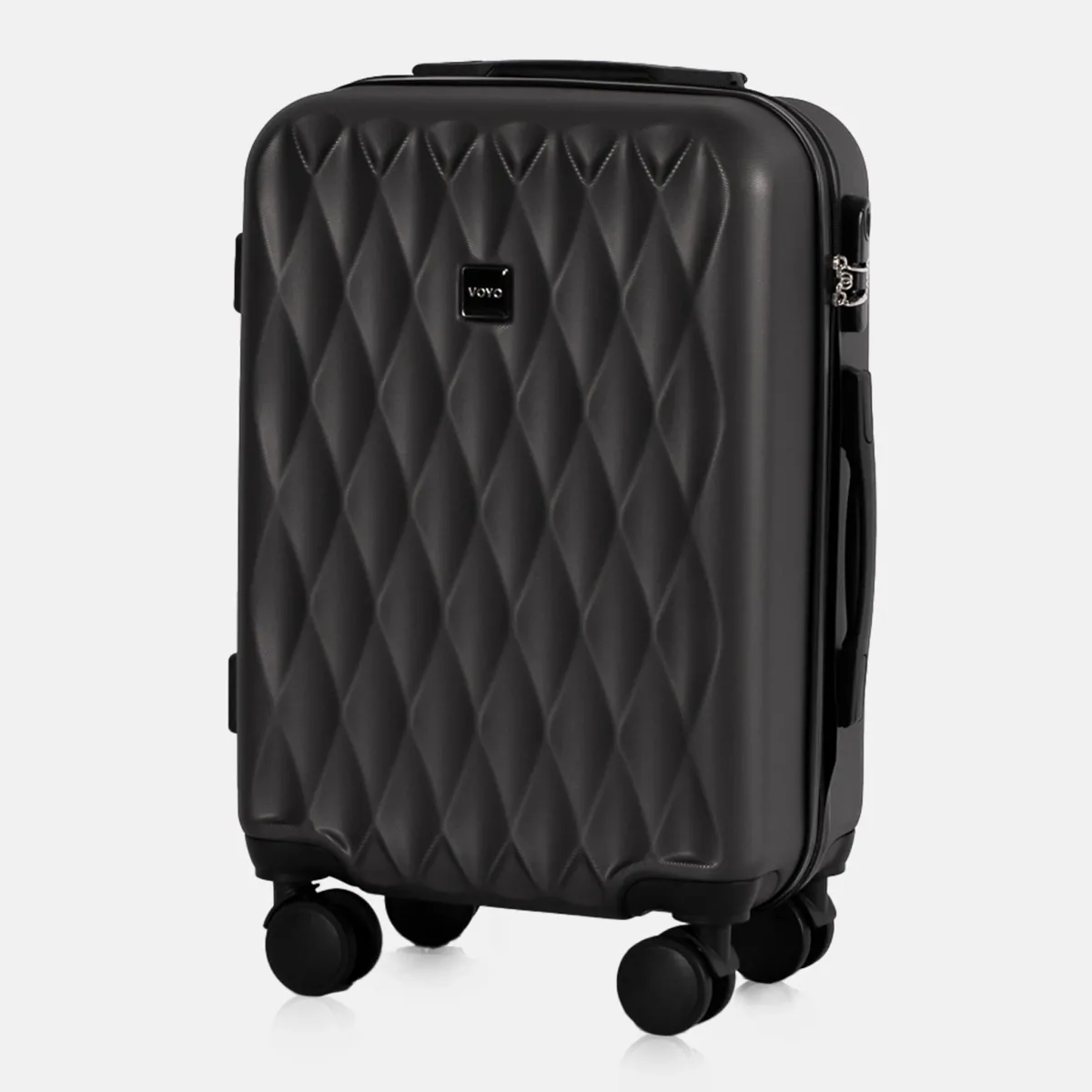 Voyo NV290 tumši pelēks rokas bagāžas koferis — ABS plastmasa, 39L, 2.8 kg