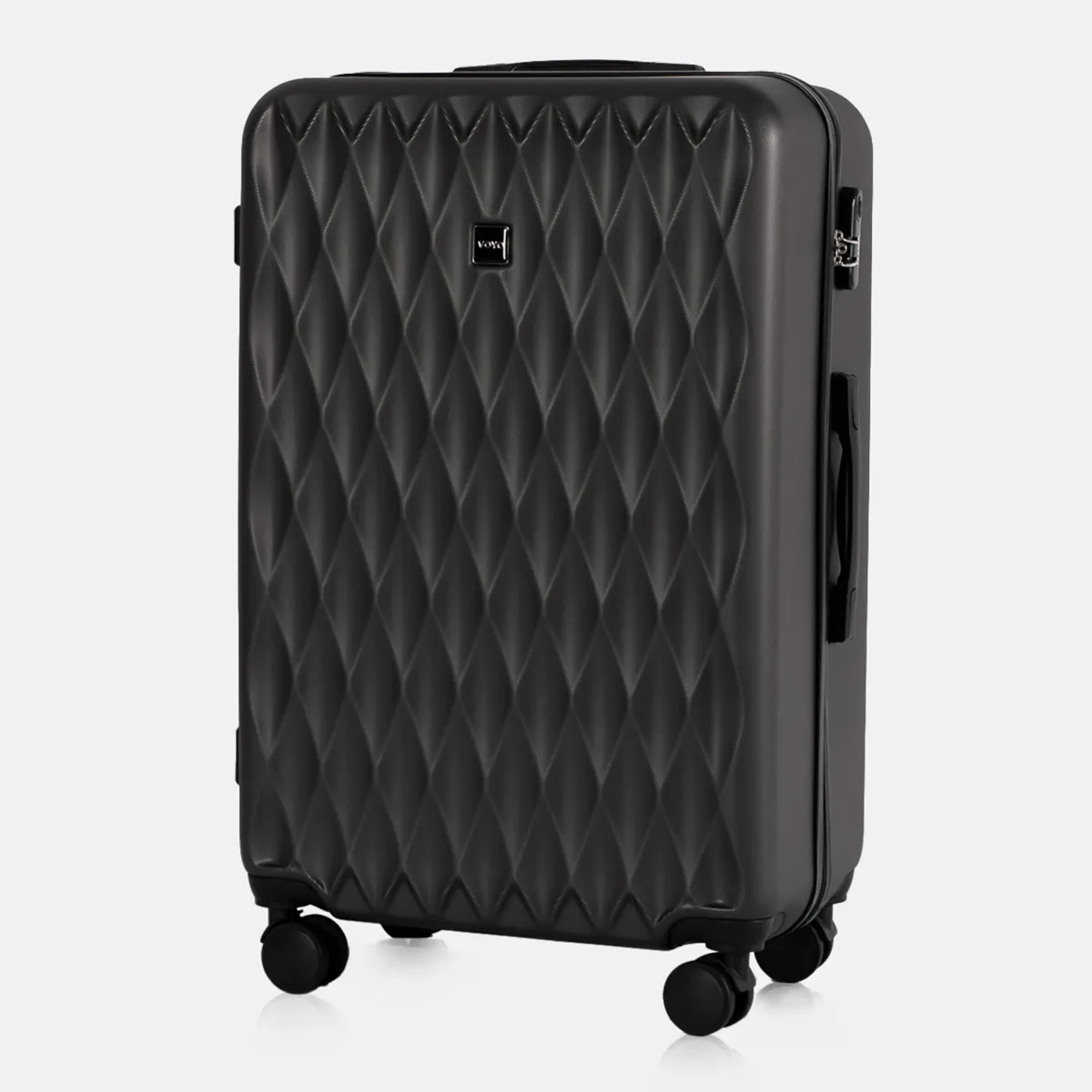 Voyo NV290 tumši pelēks liels koferis — ABS plastmasa, 102L, 4.3 kg