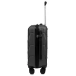 Voyo SK170 tumši pelēks rokas bagāžas koferis — ABS, 38L, 2.5 kg (no sāniem)
