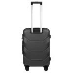 Voyo SK170 tumši pelēks vidējais koferis — ABS, 63L, 3.2 kg (no aizmugures)