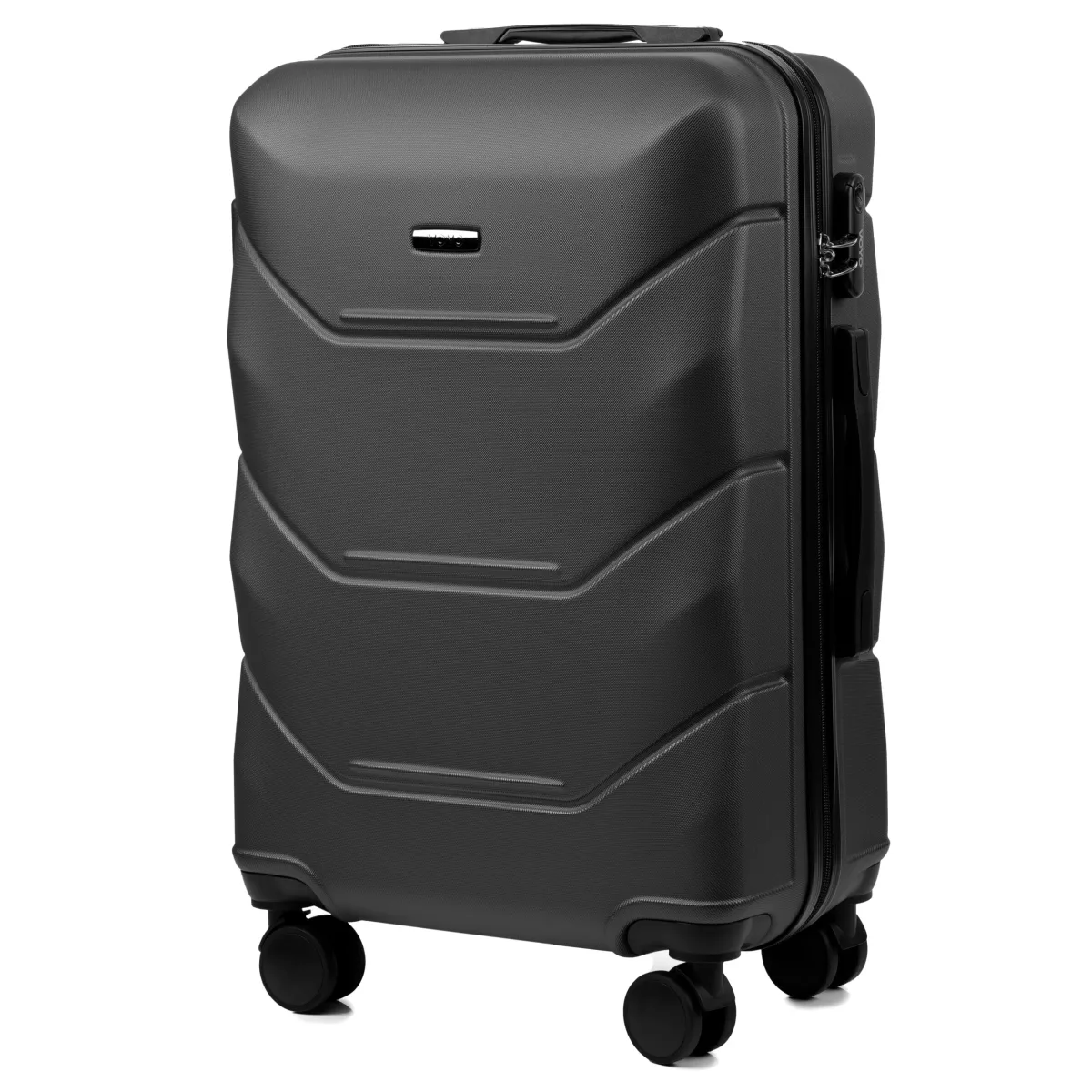 Voyo SK170 tumši pelēks vidējais koferis — ABS, 63L, 3.2 kg