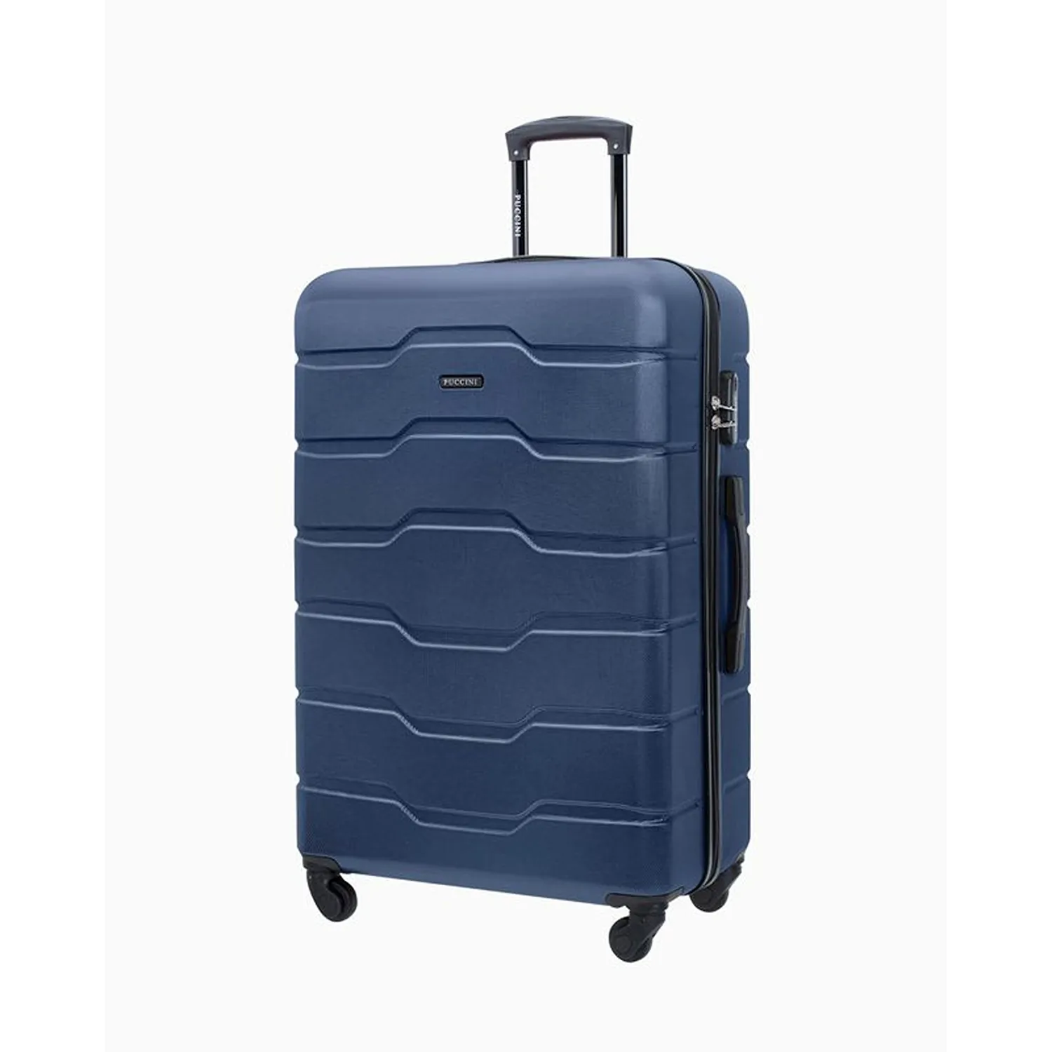 Puccini ABS024A7A tumši zils liels koferis — ABS, 88L, 3.8 kg
