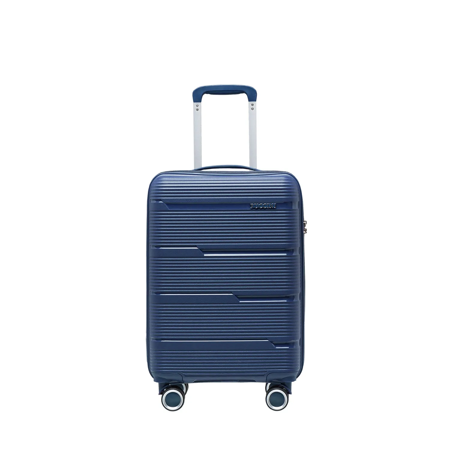 Puccini PP023C7A tumši zils rokas bagāžas koferis — Polipropilēns, 36L, 2.6 kg (skats 2)