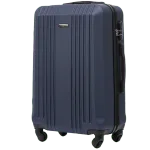 Wings KST01 tumši zils vidējais koferis — ABS, 63L, 3.2 kg
