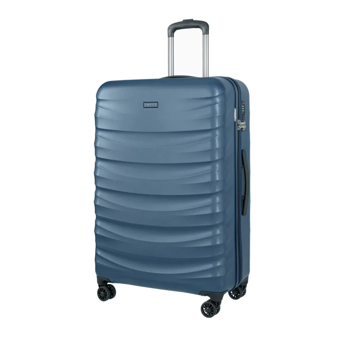Puccini PC032A7A tumši zils liels koferis — Polikarbonāts, 89L, 4 kg